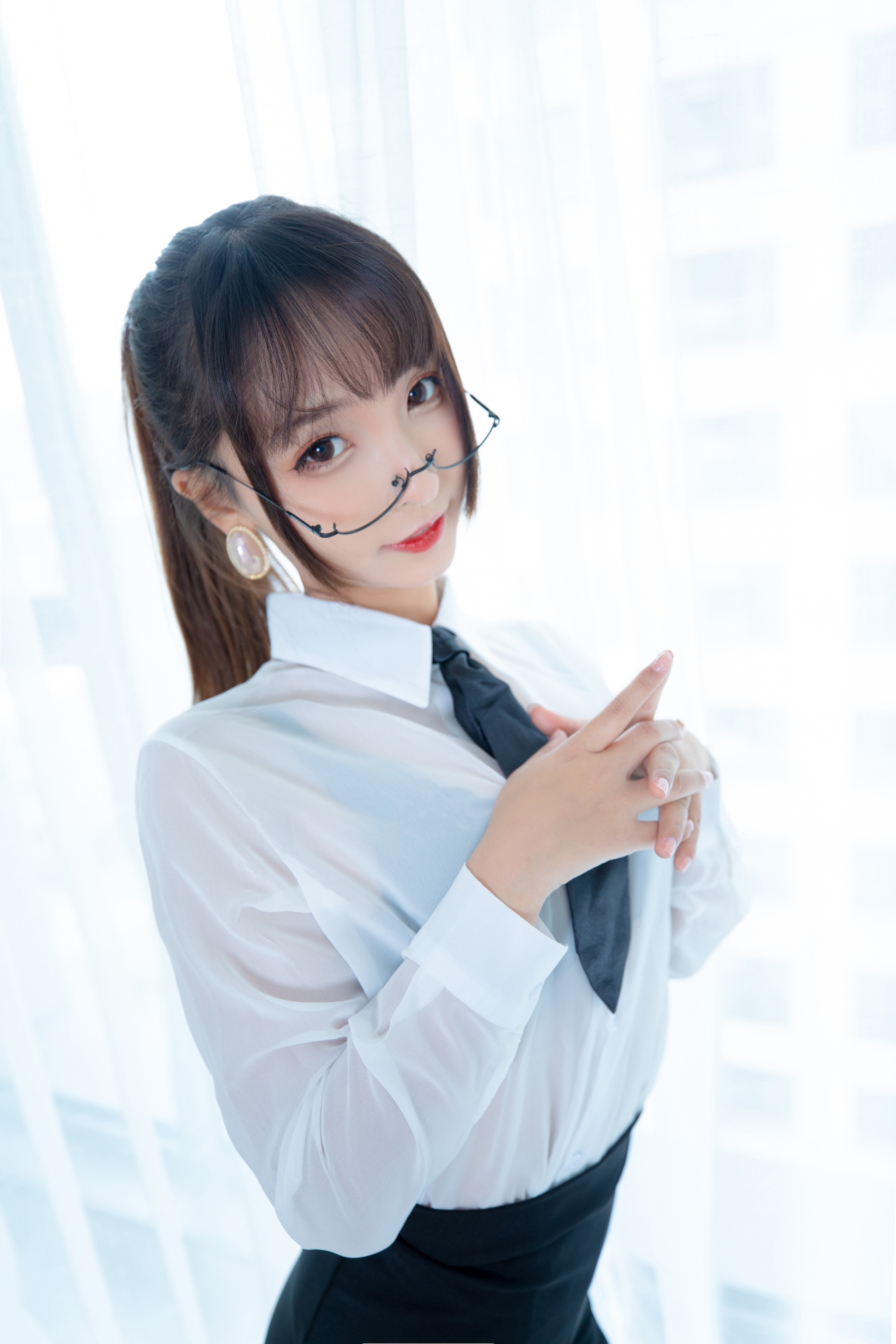 神楽坂真冬 - NO.055 电子相册-白色办公室《ホワイトオフィス》[150P]-XikXak